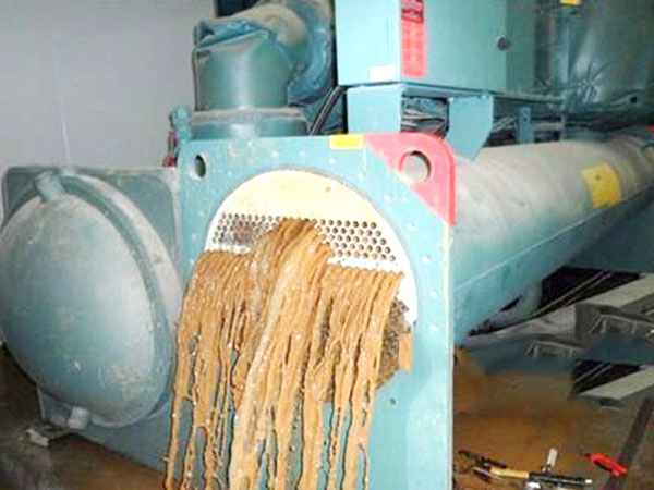 冷凝器清洗-热交换器单机清洗-列管冷凝器通炮清洗-清洗蒸发器-板式热交器清洗