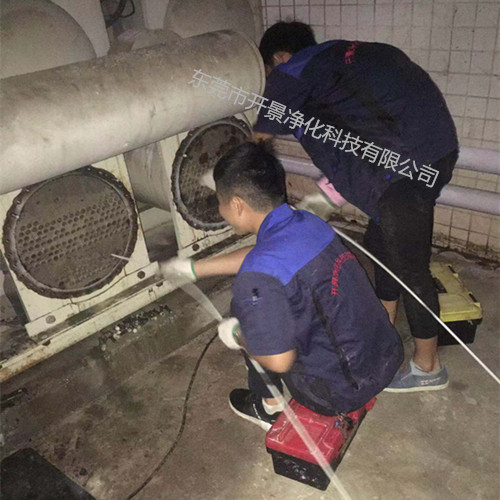  空调箱表冷器铜管小循环清洗-水箱清洗-循环水管道清洗