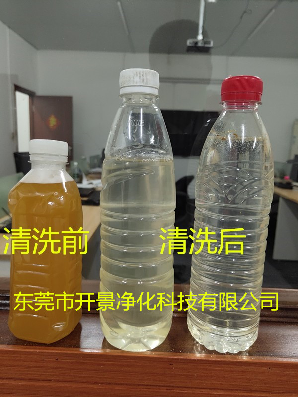 开景对威海捷普电子循环水系统水塔进行保养清洗工作-循环水系统保养清洗-冷却水塔保养-冷冻水系统管道